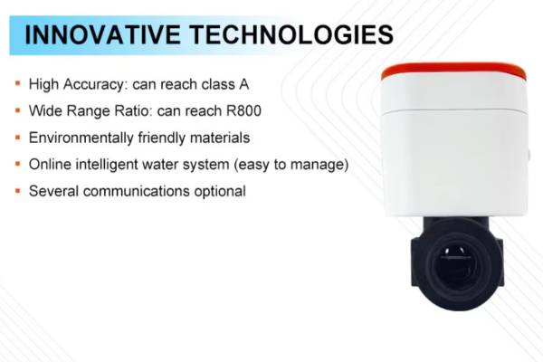 Customized Smart Ultrasonic Water Meter for Property Management