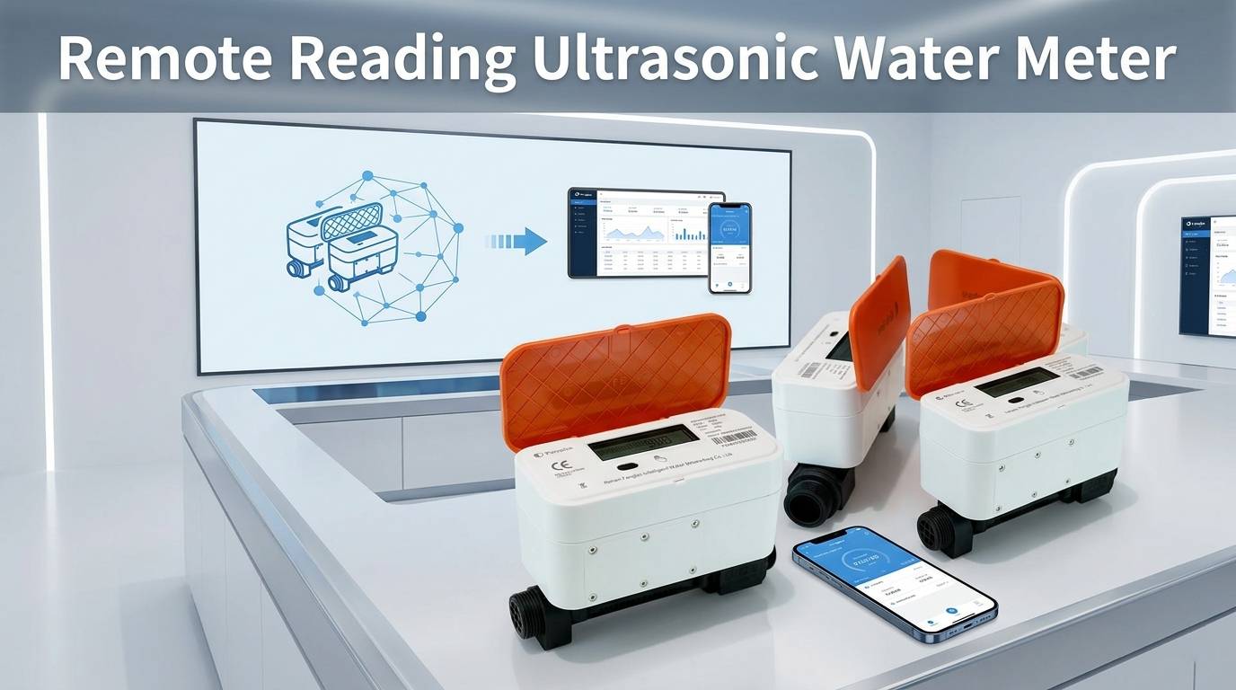 remote valve-controlled ultrasonic water meters